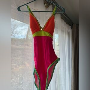 Popvil Swimsuit Bathing Suit One Piece Women’s Medium New With Tags